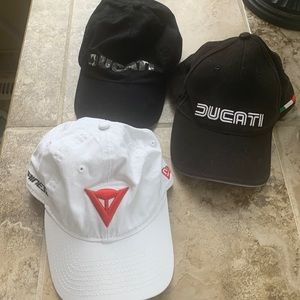 3 Ducati Hats